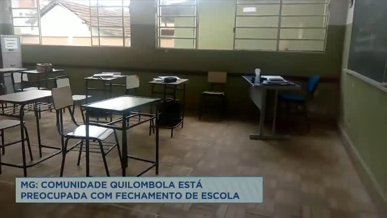 Vídeo: Comunidade quilombola em MG se preocupa com fechamento de escola