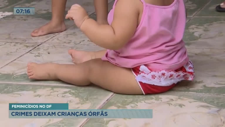 Vídeo: Feminicídios no DF: crimes deixam crianças órfãs