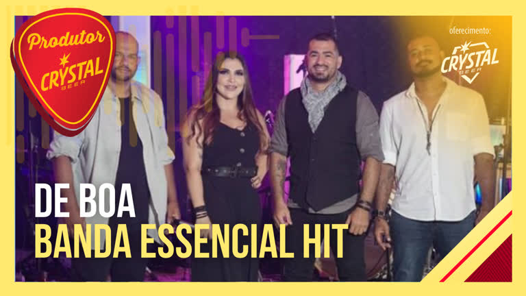 Vídeo: Banda Essencial Hit canta “De Boa”