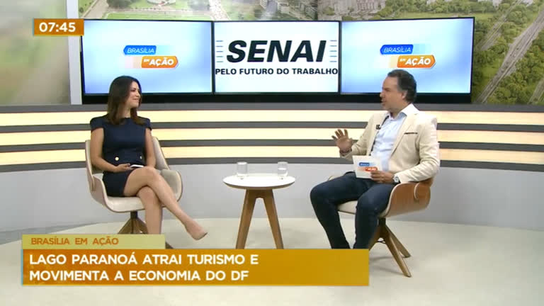 Vídeo: Brasília em Ação: Lago Paranoá atrai Turismo e movimenta a economia do DF