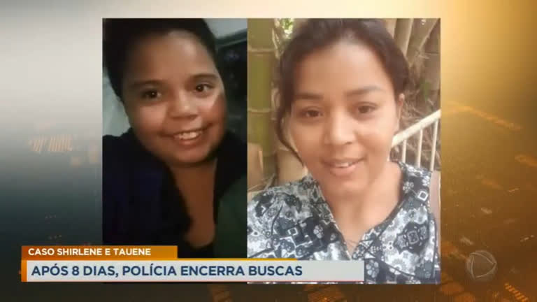 Vídeo: Após oito dias, polícia encerra buscas por mãe e filha desaparecidas