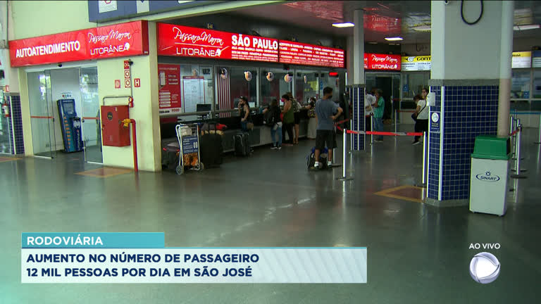 Vídeo: Rodoviária de São José prevê aumento de viagens