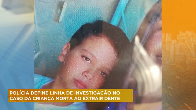 Vídeo: Polícia define investigação no caso de menino morto no dentista