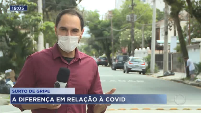 Vídeo: Surto de gripe na Baixada Santista