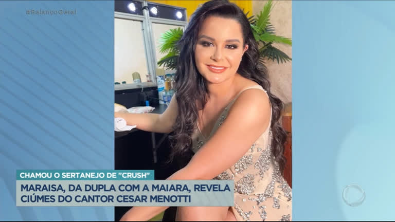 Vídeo: Maraisa, da dupla com Maiara, revela ciúmes de Cesar Menotti