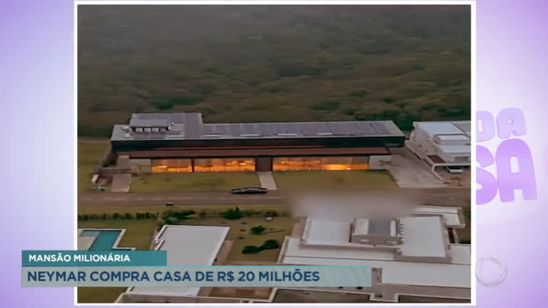 Vídeo: Neymar compra casa milionária em São Paulo