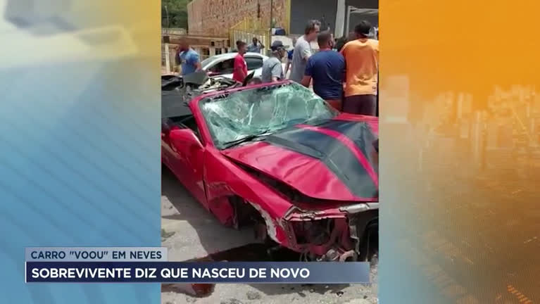 Vídeo: Motorista de Camaro atingido por Chevette em MG fala sobre acidente