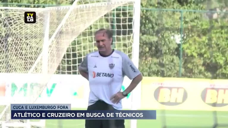 Vídeo: Atlético e Cruzeiro buscam técnicos após saídas de Cuca e Luxemburgo