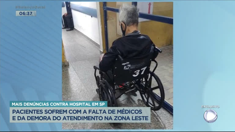 Vídeo: Mulher denuncia que pai morreu esperando atendimento em hospital de SP