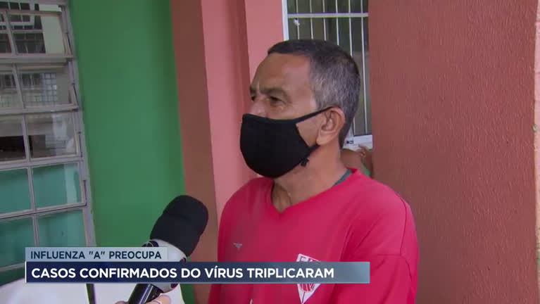 Vídeo: Funed registra aumento de testes para gripe em Minas Gerais