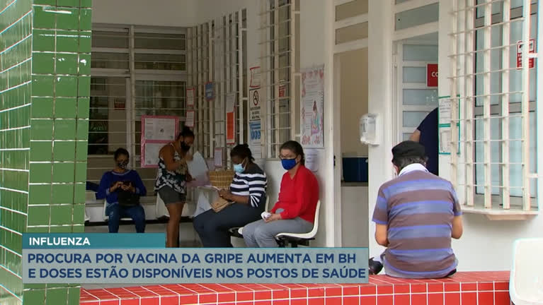 Vídeo: Aumento de casos de gripe faz procura por vacina disparar em BH