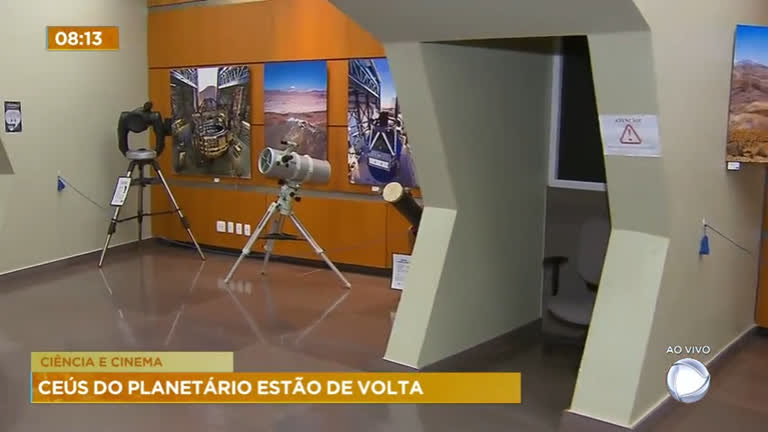 Vídeo: Planetário de Brasília volta a funcionar com nova programação