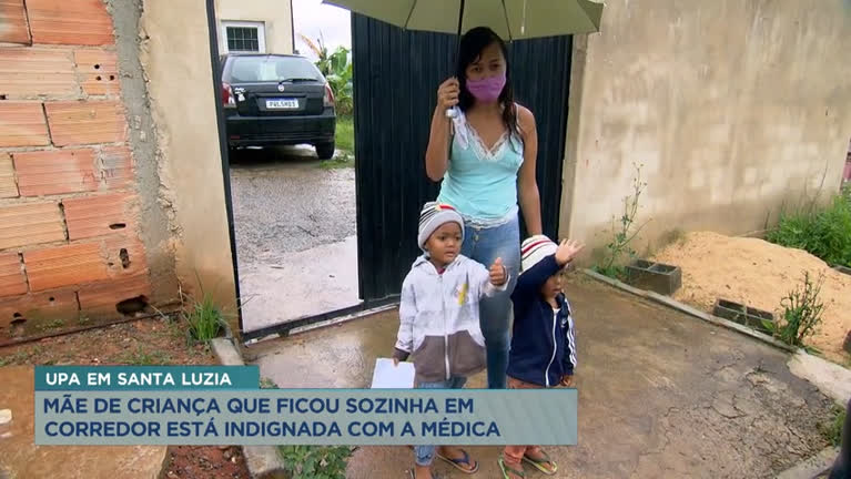 Vídeo: Mãe de criança deixada para fora de consulta denuncia descaso