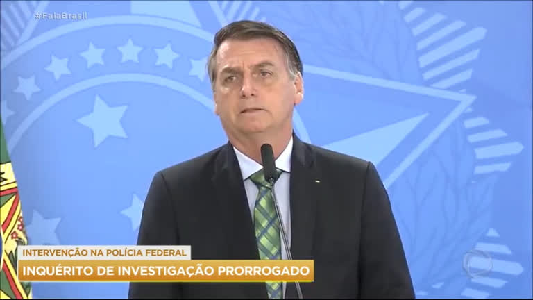 Vídeo: Inquérito que investiga suposta intervenção de Bolsonaro na PF é prorrogado