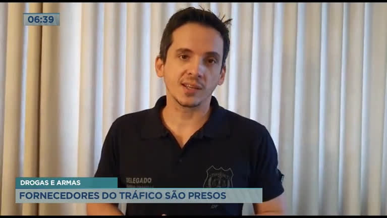Vídeo: Polícia prende fornecedores de drogas em Águas Lindas de Goiás