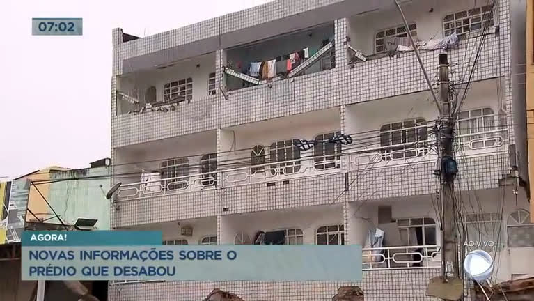 Vídeo: Defesa Civil descarta possiblidade de acesso ao prédio que desabou parcialmente em Taguatinga