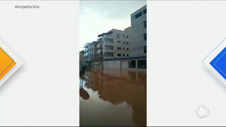 Vídeo: Chuvas intensas deixam 145 cidades de MG em situação de emergência