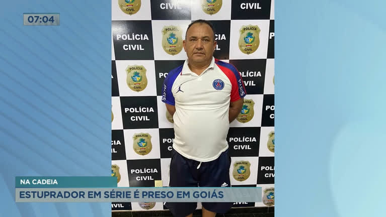 Vídeo: Estuprador em série é preso em Goiás