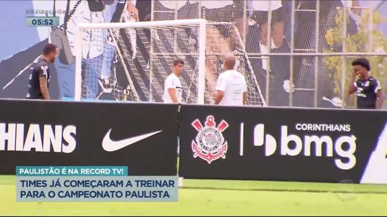 Vídeo: Recuperados da covid-19, Willian e Renato Augusto voltam a treinar no Corinthians