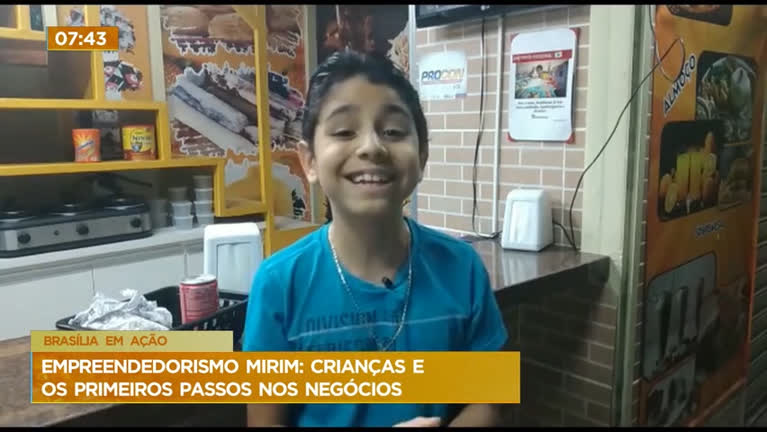 Vídeo: Brasília em Ação: crianças e os primeiros passos nos negócios