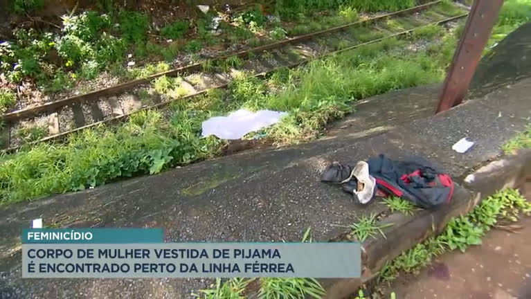 Vídeo: Corpo de mulher é encontrado perto de linha de trem em BH