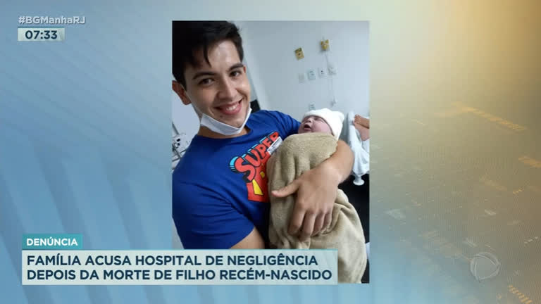 Vídeo: Rio: pais acusam hospital de negligência após morte de recém-nascido