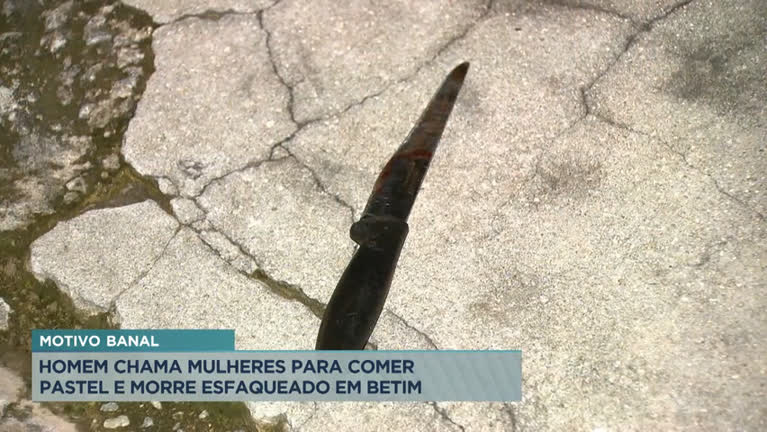 Vídeo: Homem é morto a golpes de faca em Betim (MG)