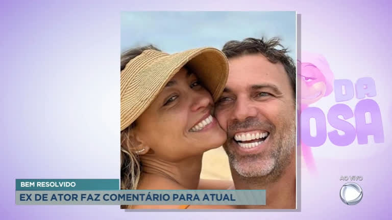 Vídeo: Marcelo Faria assume namoro e recebe comentário de ex-esposa