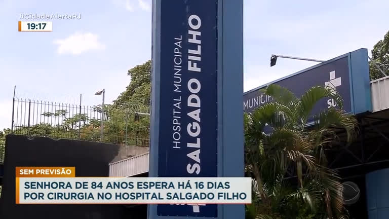 Vídeo: Família denuncia demora em cirurgia de idosa em hospital do Rio