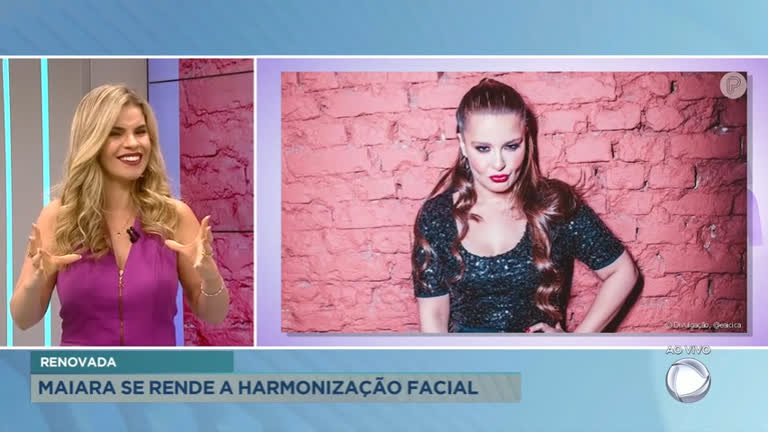 Vídeo: Maiara se rende a harmonização facial