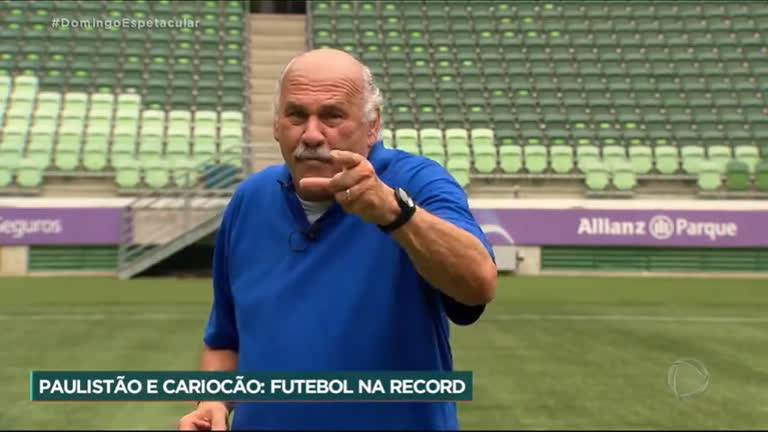 Vídeo: Marcio Canuto estreia na Record TV e mostra a expectativa do torcedor para o Paulistão e o Cariocão