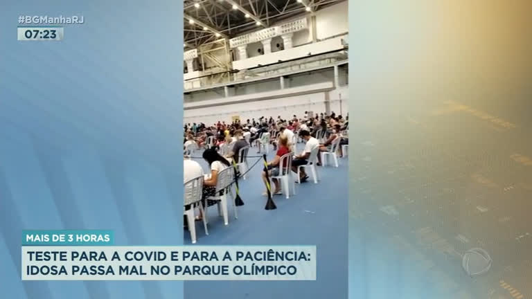Vídeo: Rio registra final de semana de filas para testes de Covid-19