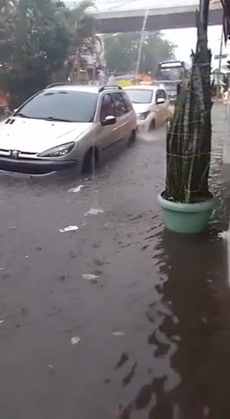 Vídeo: Moradora filma estragos após fortes chuvas no Itaim Paulista