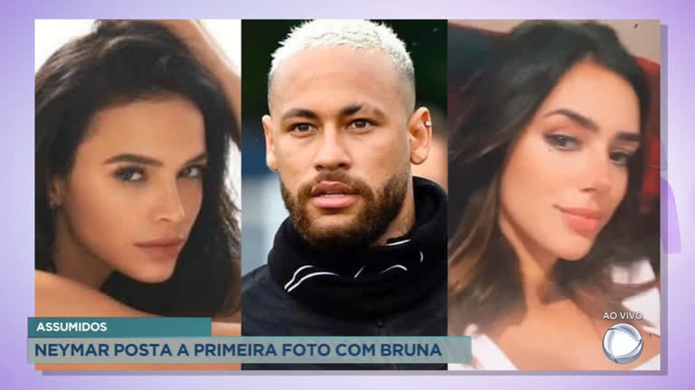 Vídeo: Neymar posta primeira foto com namorada, Bruna Biancardi