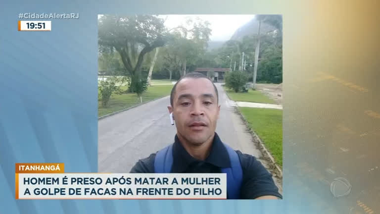 Vídeo: Homem é preso após matar mulher na zona oeste do Rio