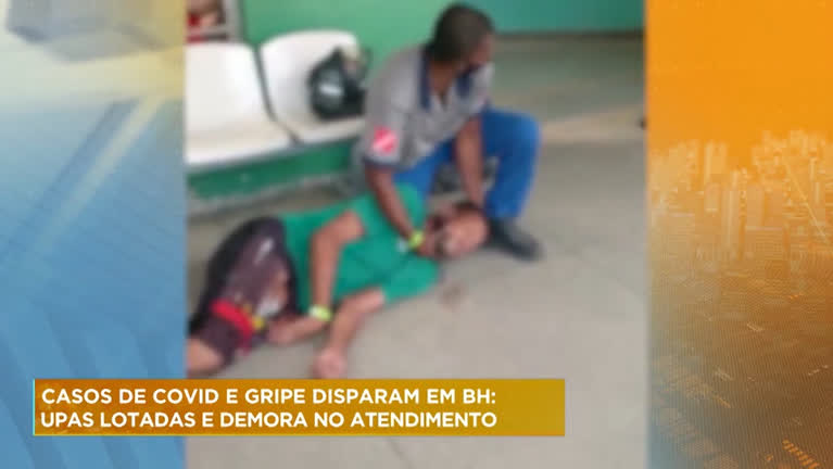 Vídeo: Casos de Covid-19 disparam em BH e pacientem lotam UPAs