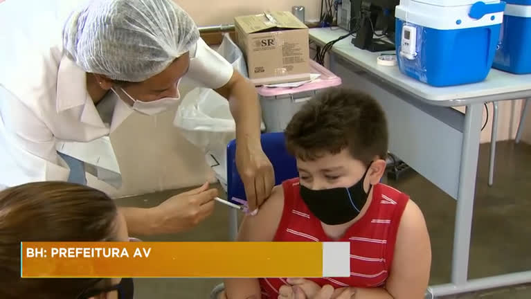 Vídeo: Vacinação infantil contra covid-19 avança em Belo Horizonte