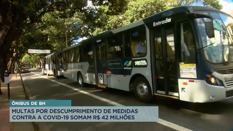 Vídeo: Covid-19: empresas de ônibus de BH receberam R$42 mi em multas