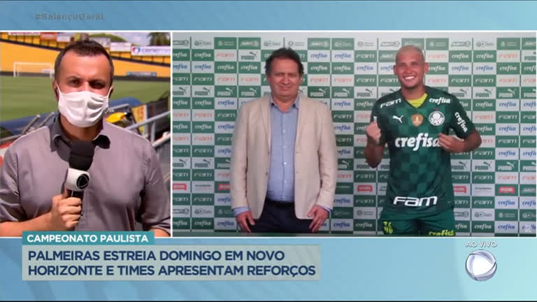 Vídeo: Paulistão 2022: Palmeiras apresenta reforços antes da estreia neste domingo (23)