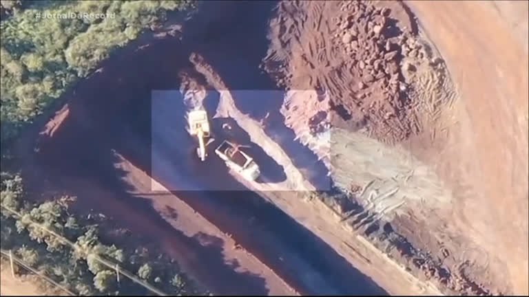Vídeo: Exclusivo: PF investiga extração ilegal de minério perto de dique que transbordou em MG