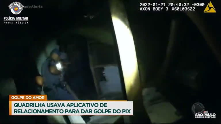 Vídeo: Policiais resgatam empresário sequestrado pela quadrilha do Pix
