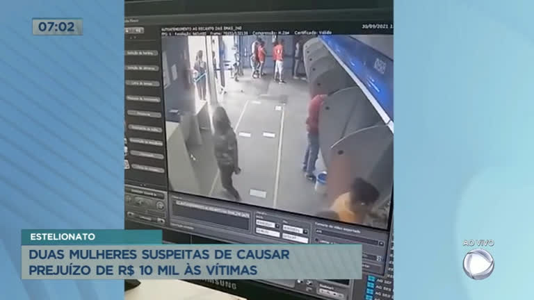 Vídeo: Duas mulheres são presas suspeitas de causar prejuízo de R$ 10 mil em vítimas de estelionato
