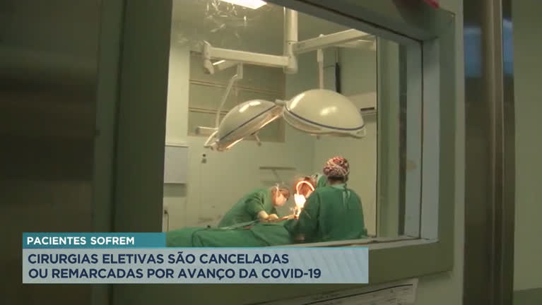 Vídeo: Aumento dos casos de Covid cancela cirurgias eletivas em BH