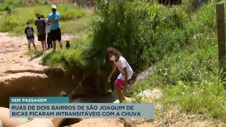 Vídeo: Moradores de São Joaquim de Bicas (MG) denunciam ruas precárias