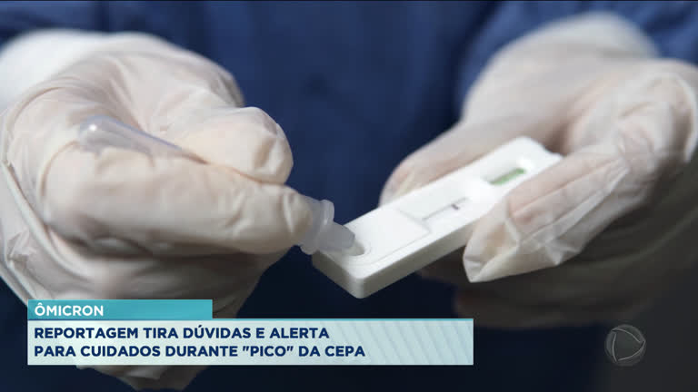 Vídeo: Pico da pandemia está relacionado ao avanço da cepa Ômicron