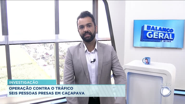 Vídeo: Operação contra o tráfico em Caçapava