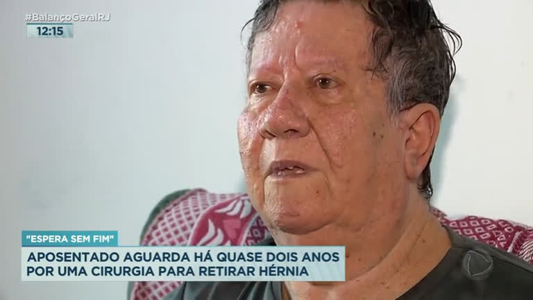 Vídeo: Rio: homem espera há quase dois anos por operação