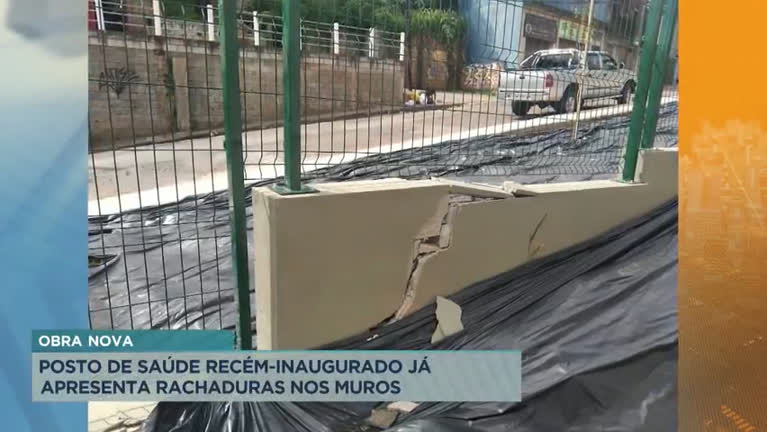 Vídeo: Moradores denunciam condições de posto de saúde em BH