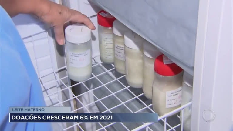 Vídeo: Doações de leite materno cresceram 6% em 2021