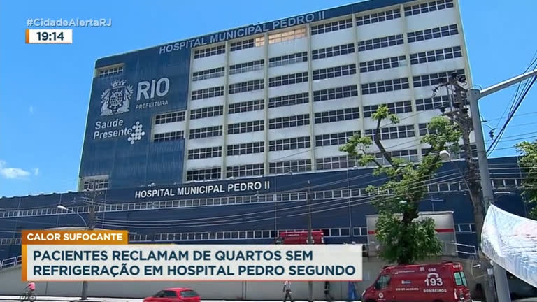 Vídeo: Pacientes reclamam de quartos sem refrigeração no Hospital Pedro ll